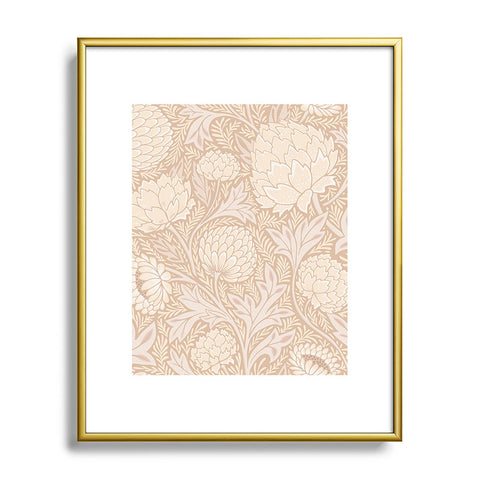 Avenie Countryside Garden Floral III Metal Framed Art Print