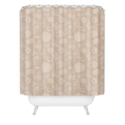 Avenie Countryside Garden Floral III Shower Curtain