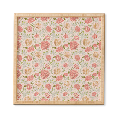 Avenie Countryside Garden Floral IV Framed Wall Art