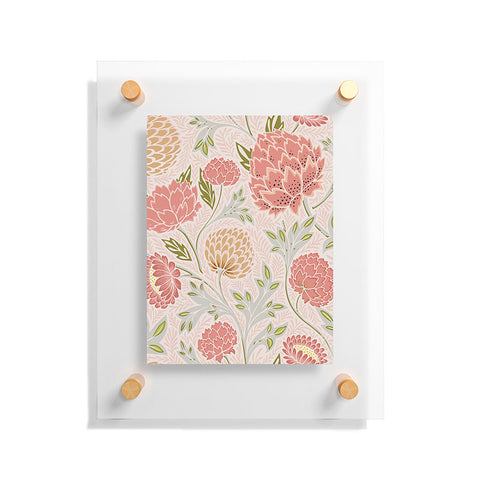 Avenie Countryside Garden Floral IV Floating Acrylic Print