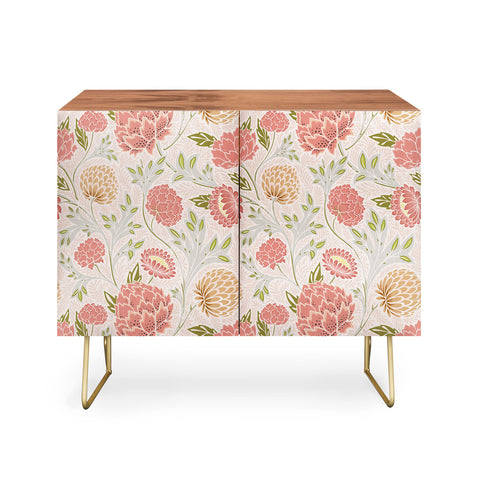 Avenie Countryside Garden Floral IV Credenza