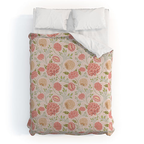 Avenie Countryside Garden Floral IV Duvet Cover