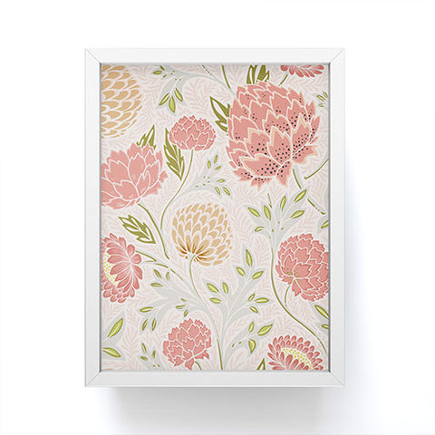 Avenie Countryside Garden Floral IV Framed Mini Art Print