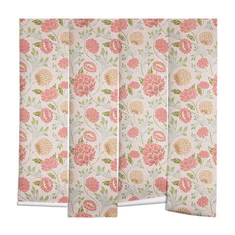 Avenie Countryside Garden Floral IV Wall Mural