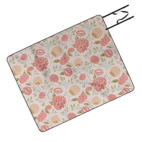 Avenie Countryside Garden Floral IV Picnic Blanket