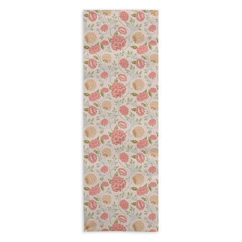 Avenie Countryside Garden Floral IV Yoga Towel