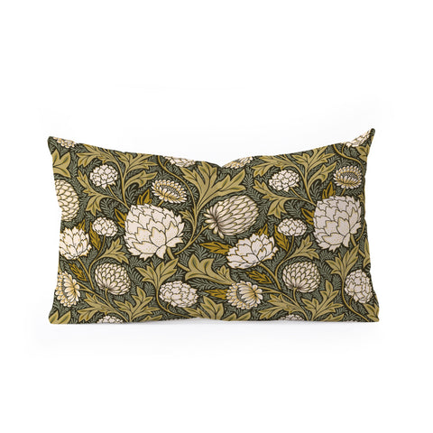 Avenie Countryside Garden Floral Oblong Throw Pillow