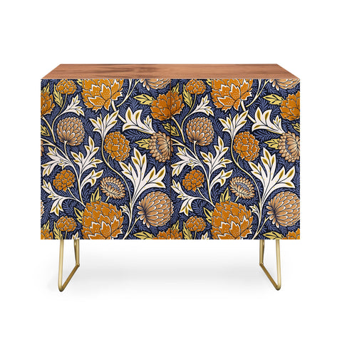 Avenie Countryside Garden Floral V Credenza