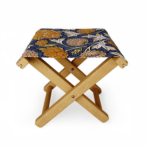 Avenie Countryside Garden Floral V Folding Stool