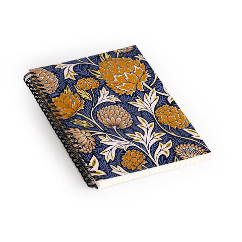 Avenie Countryside Garden Floral V Spiral Notebook
