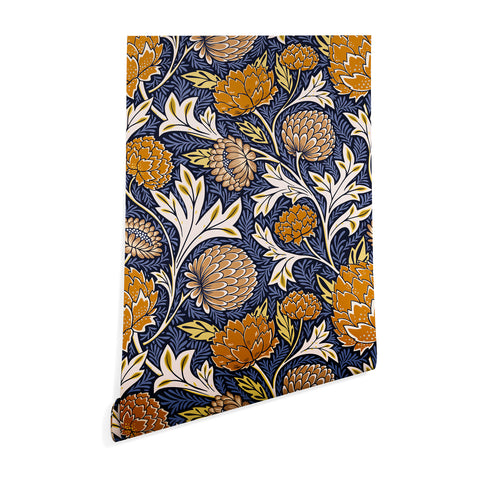 Avenie Countryside Garden Floral V Wallpaper