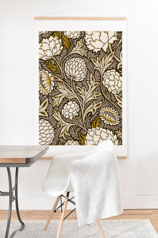 Avenie Countryside Garden Floral VI Art Print And Hanger