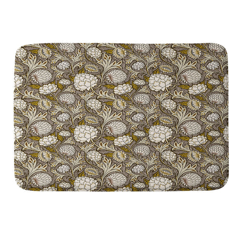 Avenie Countryside Garden Floral VI Memory Foam Bath Mat