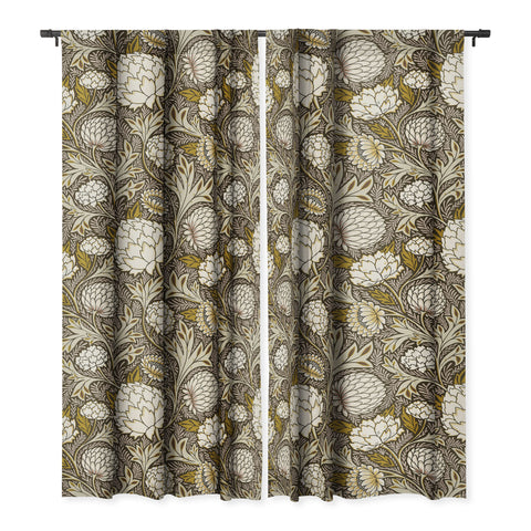 Avenie Countryside Garden Floral VI Blackout Non Repeat