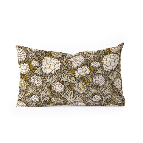 Avenie Countryside Garden Floral VI Oblong Throw Pillow