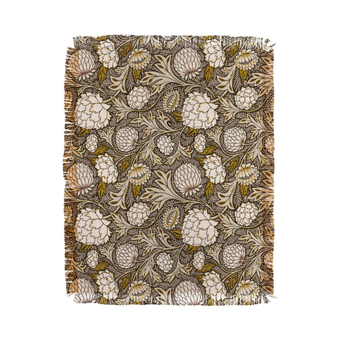 Avenie Countryside Garden Floral VI Throw Blanket