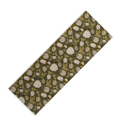 Avenie Countryside Garden Floral Yoga Mat