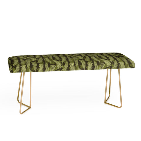 Avenie Countryside Garden Green Ferns Bench