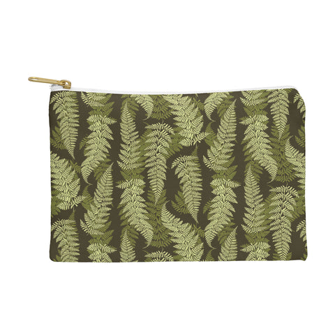 Avenie Countryside Garden Green Ferns Pouch
