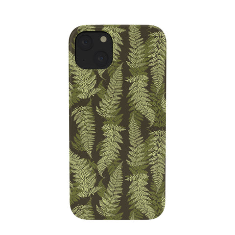 Avenie Countryside Garden Green Ferns Phone Case