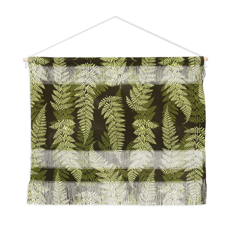 Avenie Countryside Garden Green Ferns Wall Hanging Landscape