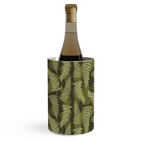 Avenie Countryside Garden Green Ferns Wine Chiller