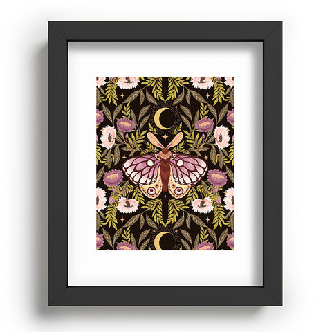 Avenie Countryside Garden Moth II Recessed Framing Rectangle