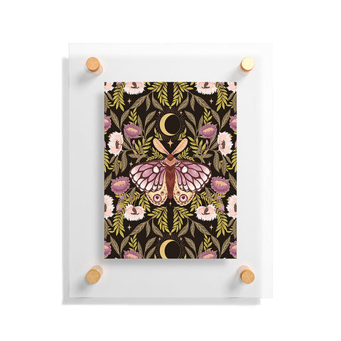 Avenie Countryside Garden Moth II Floating Acrylic Print