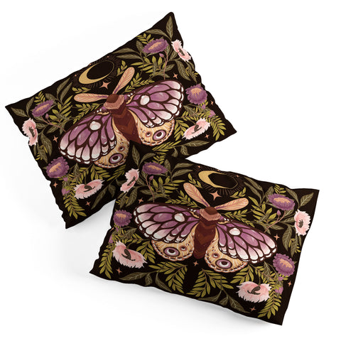 Avenie Countryside Garden Moth II Pillow Shams