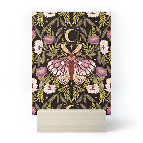 Avenie Countryside Garden Moth II Mini Art Print
