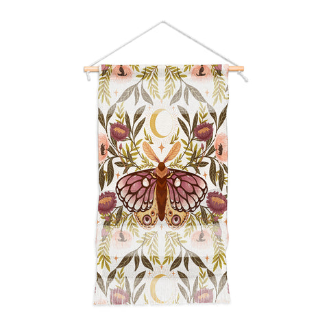 Avenie Countryside Garden Moth Wall Hanging Portrait
