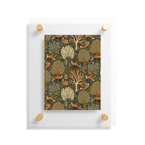 Avenie Countryside Woodland Fox Floating Acrylic Print