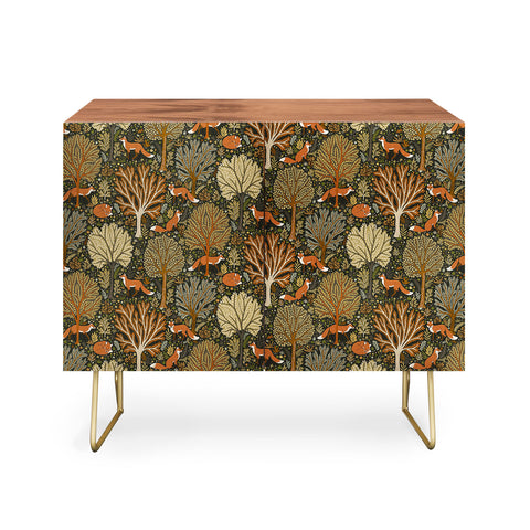 Avenie Countryside Woodland Fox Credenza