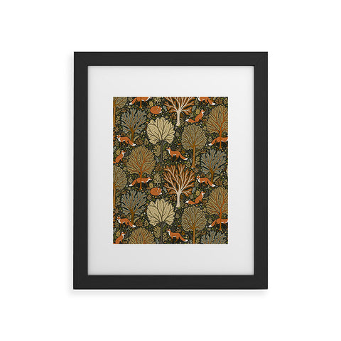 Avenie Countryside Woodland Fox Framed Art Print