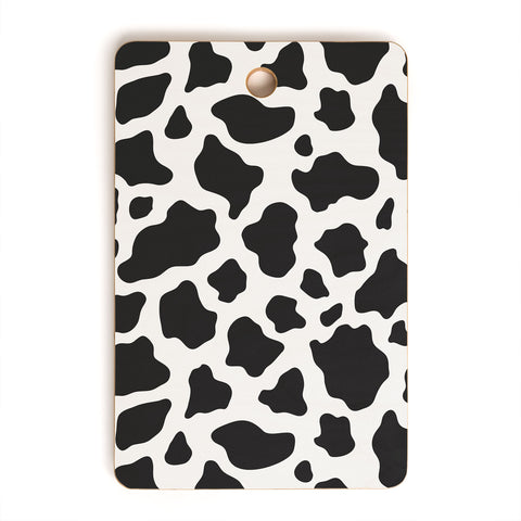 Avenie Cow Print Cutting Board Rectangle