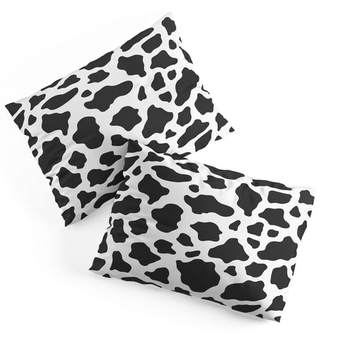 Avenie Cow Print Pillow Shams