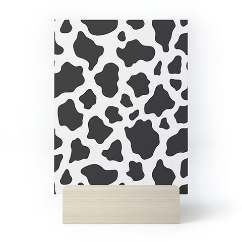 Avenie Cow Print Mini Art Print
