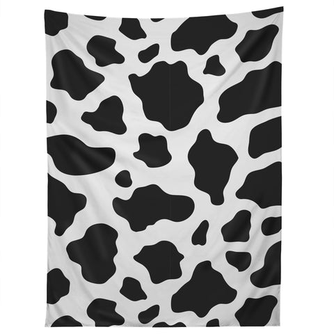 Avenie Cow Print Tapestry
