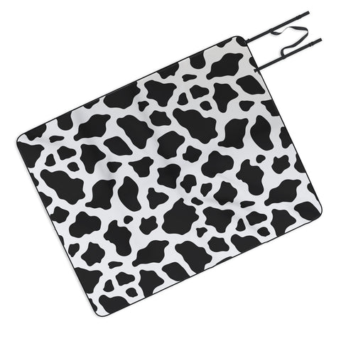 Avenie Cow Print Picnic Blanket