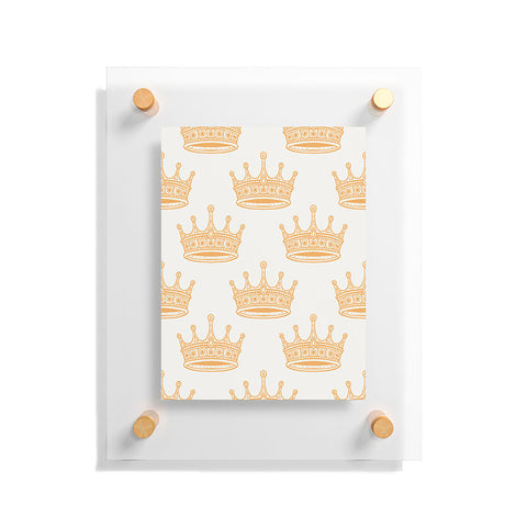 Avenie Crown Pattern Light Floating Acrylic Print