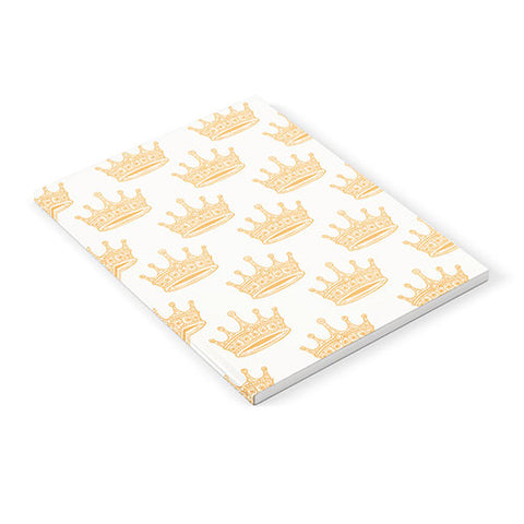 Avenie Crown Pattern Light Notebook