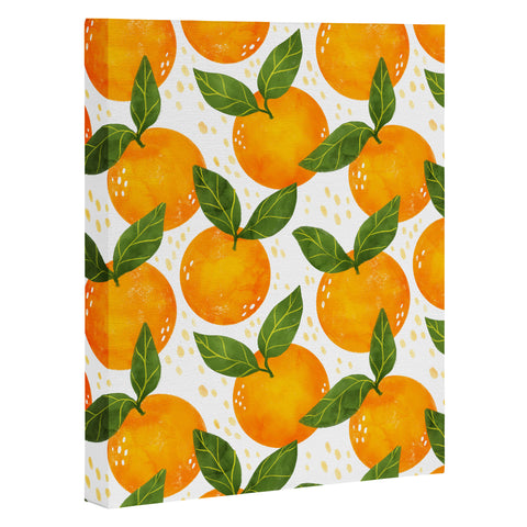 Avenie Cyprus Oranges Art Canvas