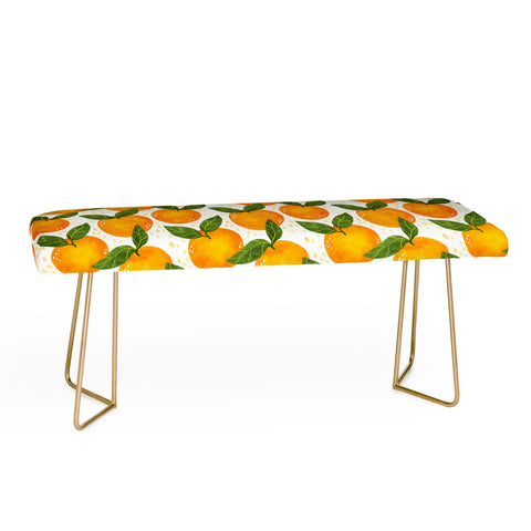 Avenie Cyprus Oranges Bench