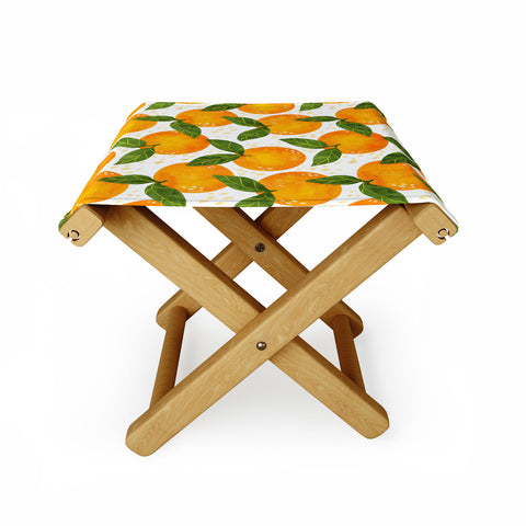 Avenie Cyprus Oranges Folding Stool