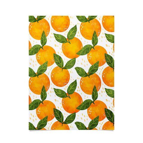 Avenie Cyprus Oranges Poster