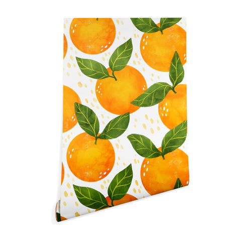 Avenie Cyprus Oranges Wallpaper