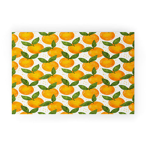 Avenie Cyprus Oranges Welcome Mat
