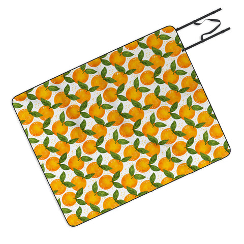 Avenie Cyprus Oranges Picnic Blanket