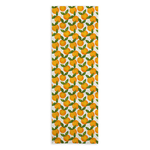 Avenie Cyprus Oranges Yoga Towel