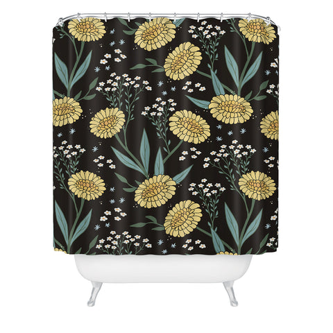 Avenie Dandylion Shower Curtain